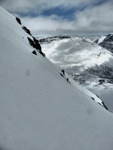 East face of Blåbærfjellet 